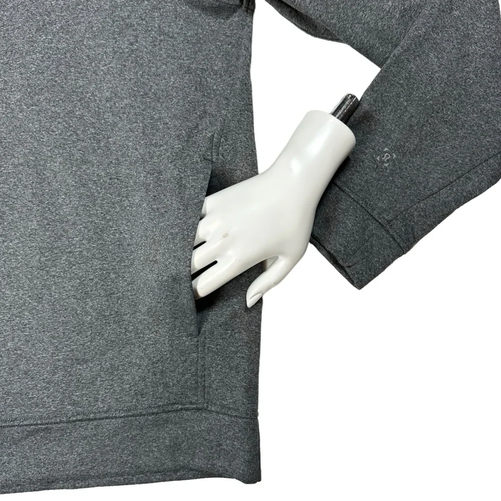 Lululemon City Sweat Pullover‎ Hoodie *Thermo Heathered Coal Size Medium